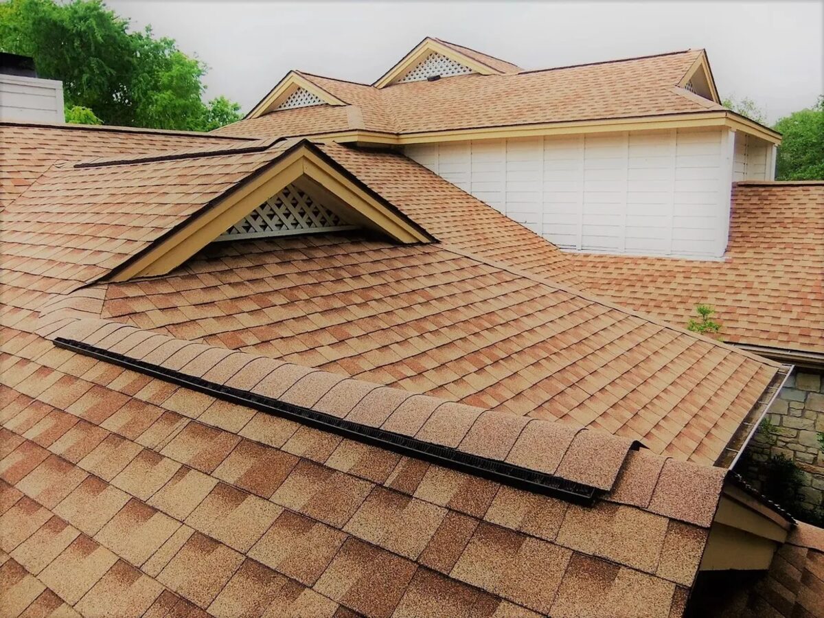 New asphalt shingle roof