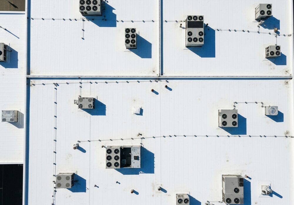 Commercial TPO flat roof